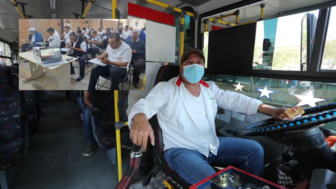 Capacita Edomex a choferes del transporte público