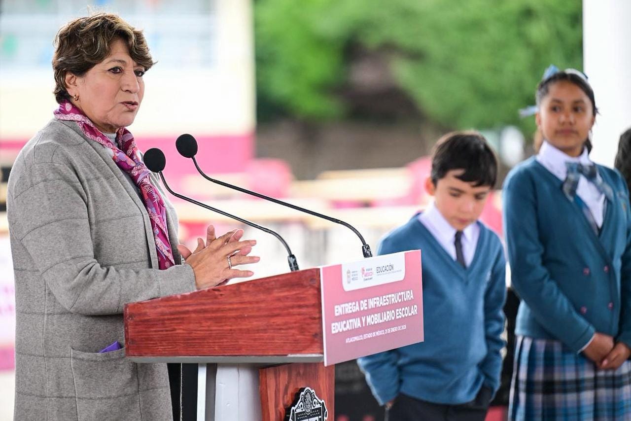 Edomex realiza obras millonarias en escuelas de Atlacomulco