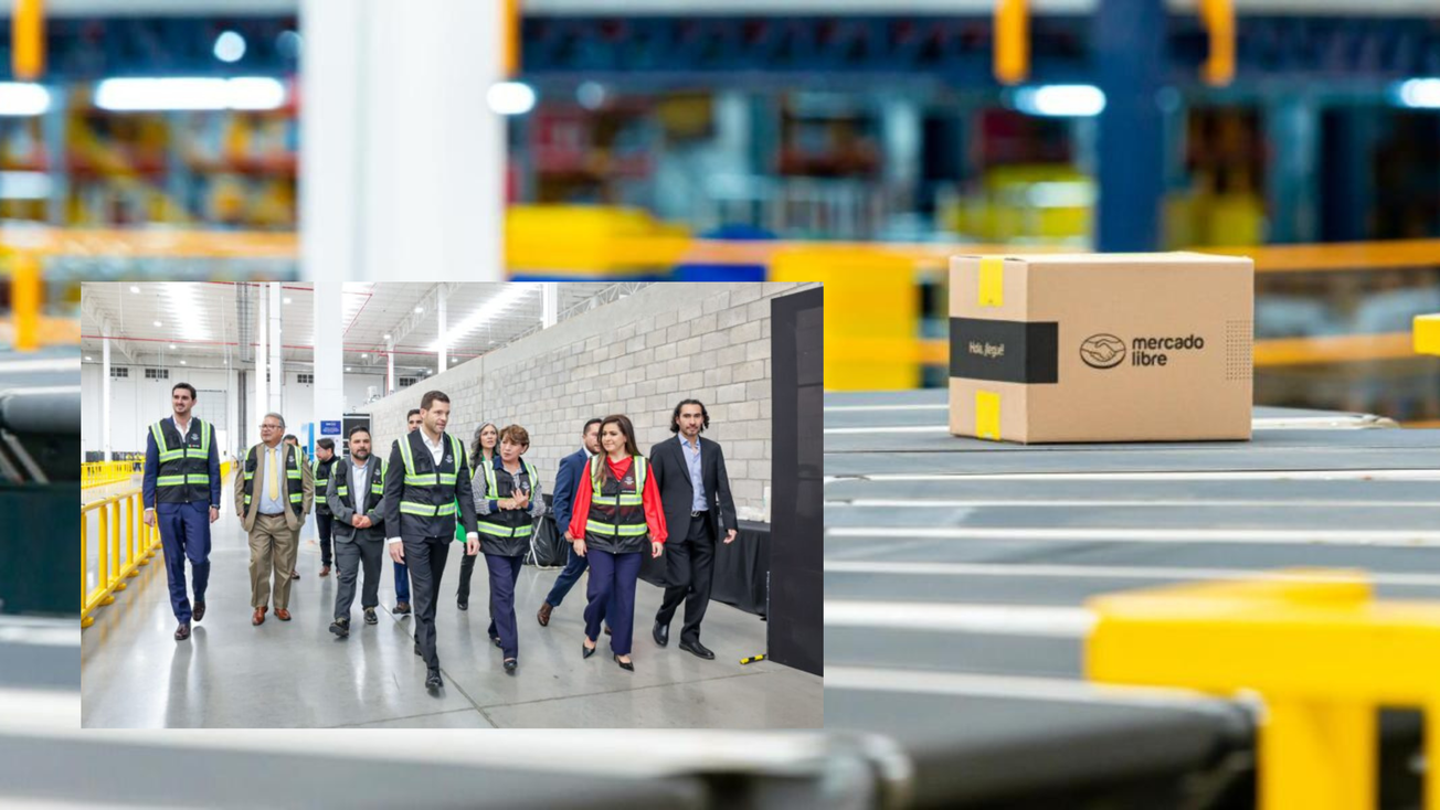 Mercado Libre inaugura en Edomex su mayor centro logístico en AL
