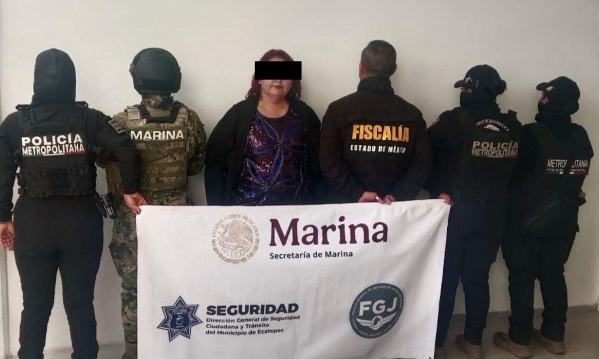 Detienen a una de las principales extorsionadoras de Edomex