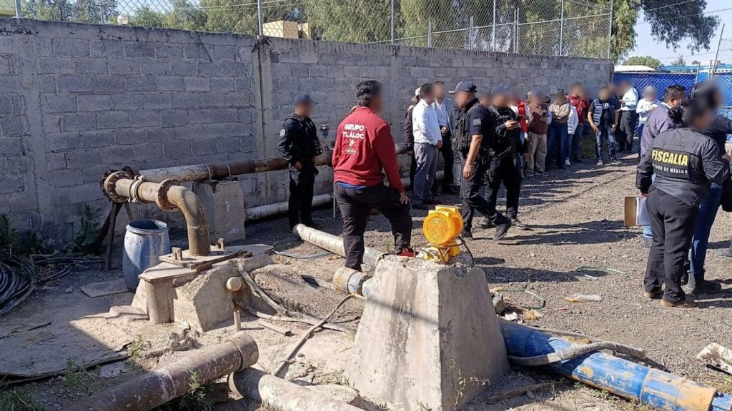 Operativo Caudal: Aseguran puntos de extracción ilegal de agua en Edomex