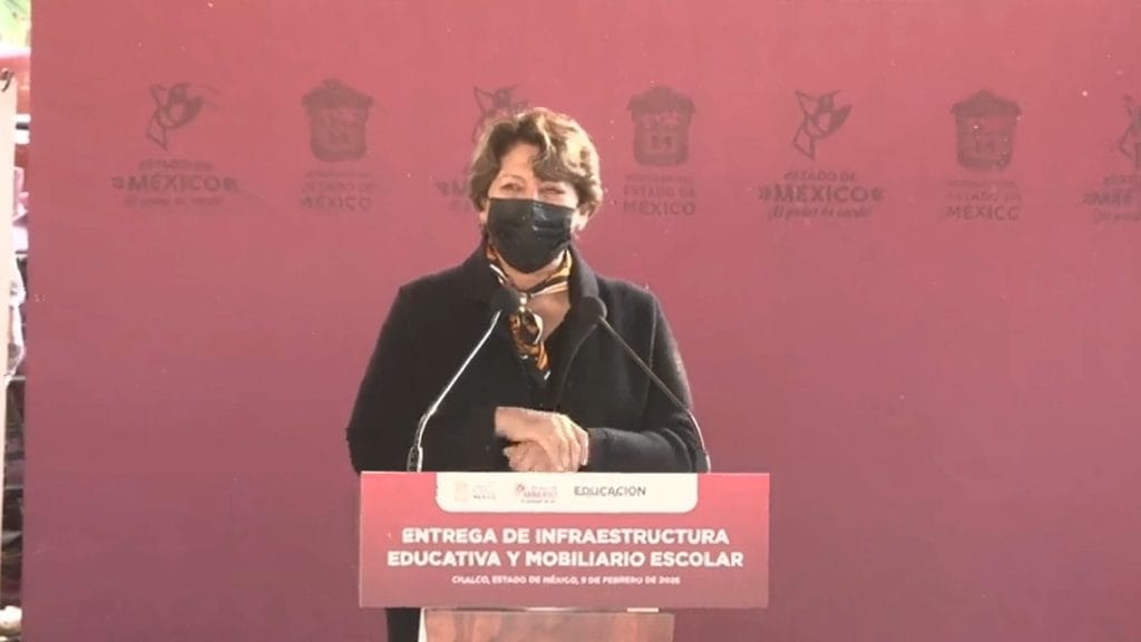 Pide Delfina Gómez no enviar a clases a niños con síntomas de sarampión