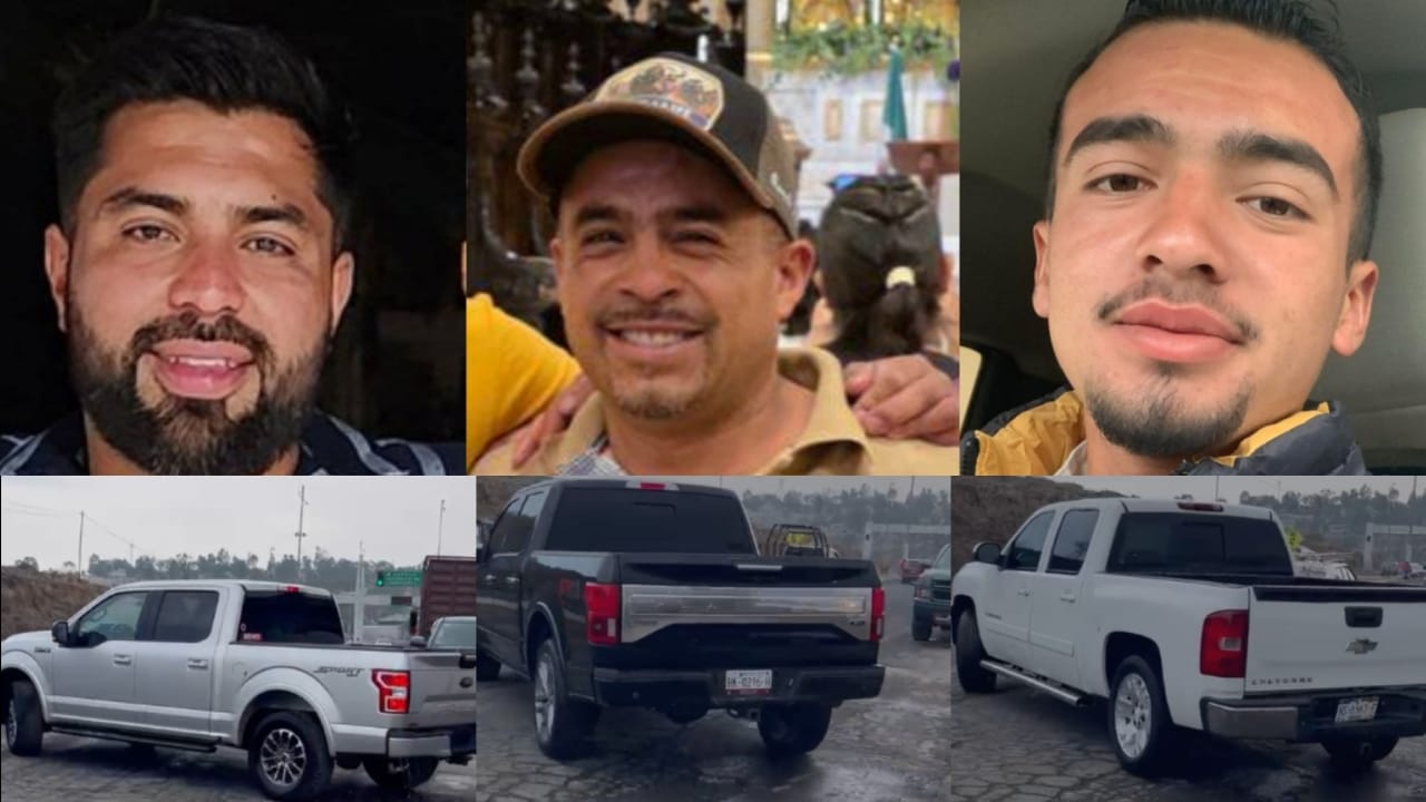 Confirman en Edomex hallazgo sin vida de tres personas desaparecidas en Tulancingo