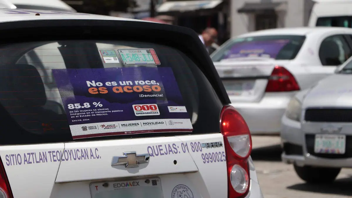 Nos Movemos Seguras: Edomex va contra acoso en transporte