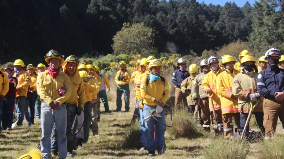 Quema controlada en Edomex busca disminuir riesgo de incendios forestales
