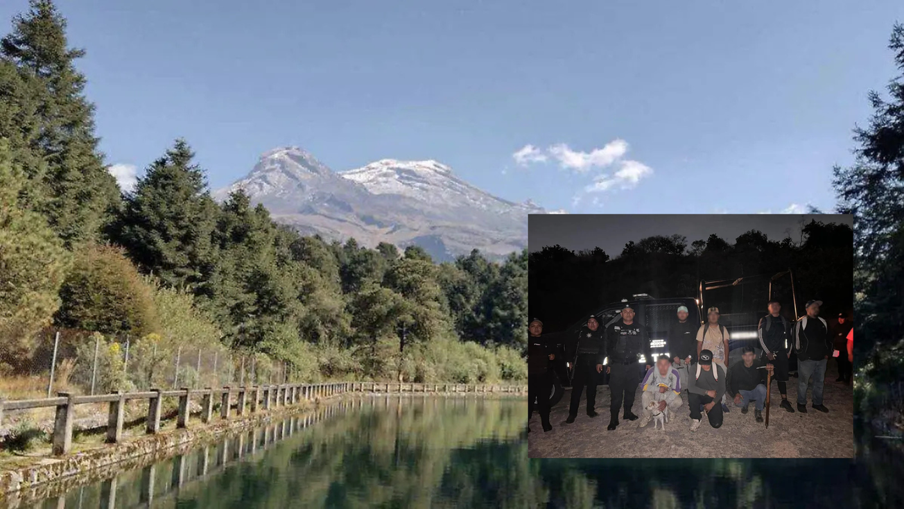 Rescatan a excursionistas extraviados en el Parque Sierra de Guadalupe